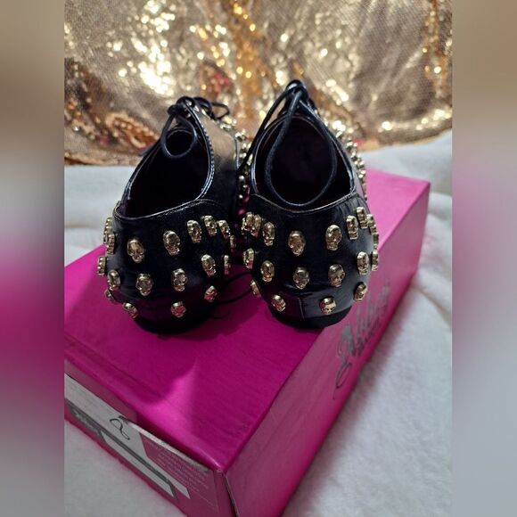 NIB Abbey Dawn Tough Crowd Oxford BLACK - Picture 6 of 9